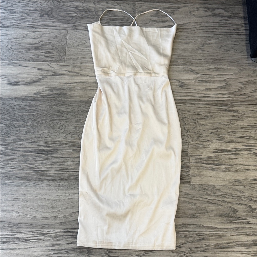 Oh Polly Cream Dress